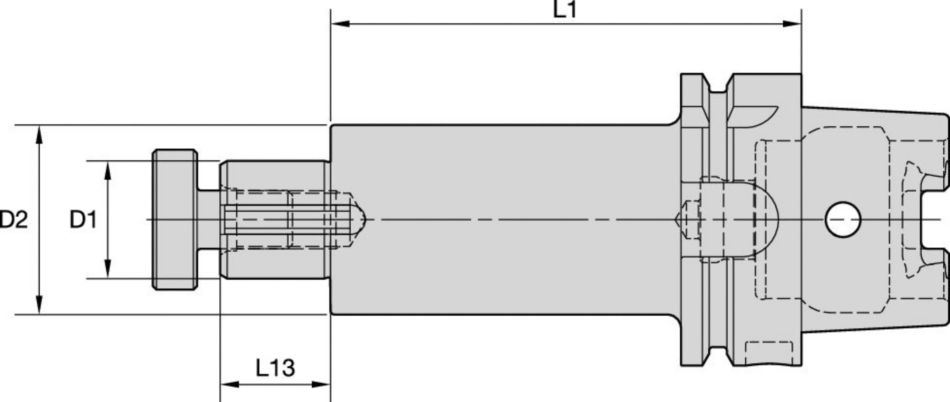 Slotting Cutter Adapters/Screw-On Adapters