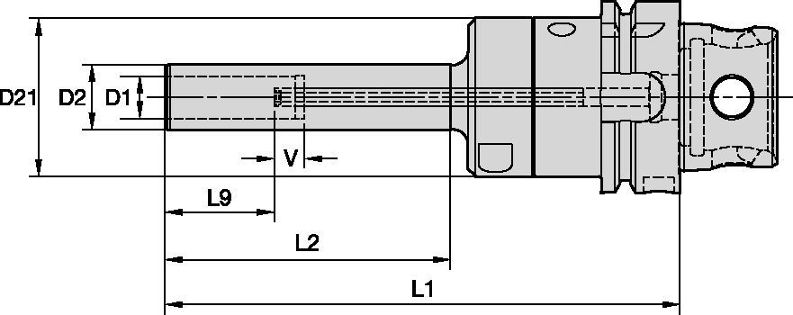 Hydrodehnspannfutter Slim Line