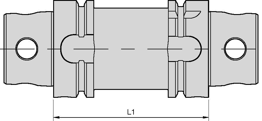 KM4X™ Shank Tools Min. Max. Head