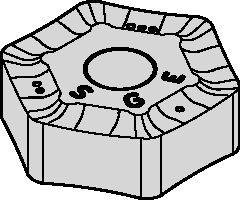 Inserts for HexaCut™ 45° • HNPX-S.GE