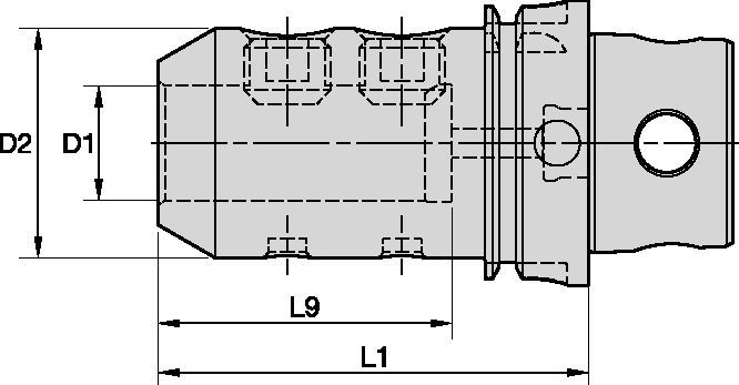 End Mill Adapters • Inch