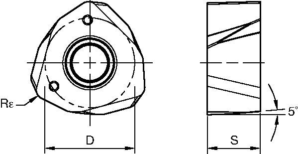 M370 - WOEJ-MR - WO.J1207 5698343 - WIDIA