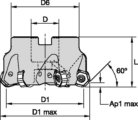 Face Mills • Victory™ M1200 Series Victory™ M1200 Mini Tool Bodies