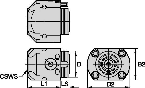 KM4X63 KM-LOC II™ Clamping Units