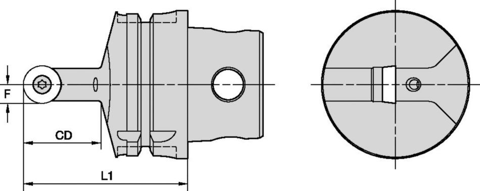 SRDC 0°-Metric CU Tool Holders & Adapters - 5552441 - Kennametal