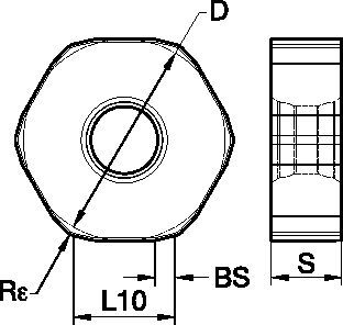 15° • 45° • 60° • Inserts • HNEW-AN