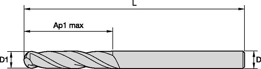 General Purpose Solid Carbide End Mill