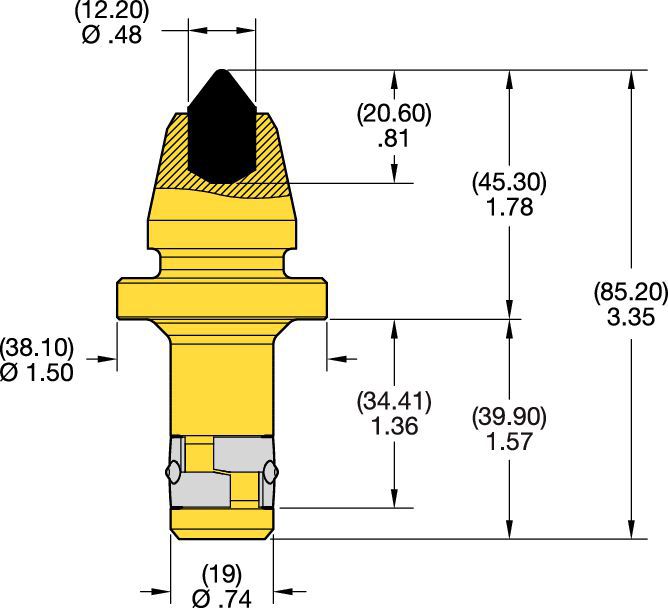 19mm Shank Conicals •&nbsp;C Series