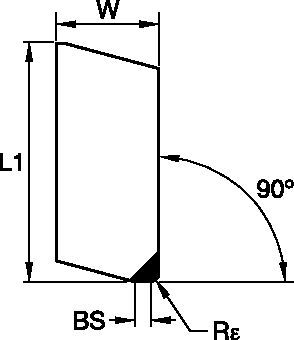 SuperFeed - PCD Inserts - Face Mills - SDR 5358408 - WIDIA