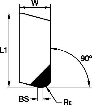 SuperFeed - PCD Inserts - Face Mills - SDR 5358409 - WIDIA