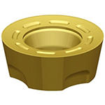 RPHT10-422-X4 • Precision Ground • 4 Indexes • For machining Stainless Steel and Heat Resistant Alloys