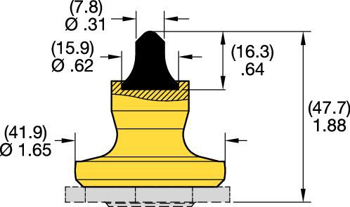 20mm (.76) Şaft