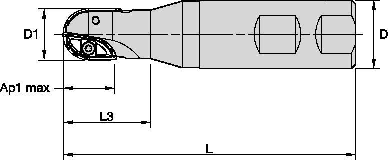 Fresa de punta de bola