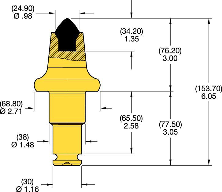 TS30C X Trenching - 4050638 - Kennametal