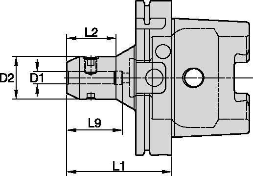 End Mill Adapters • Metric