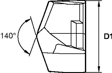 Modular Drilling • Carbide Insert  for KSEM™