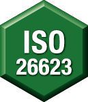 Especificaciones del fabricante: ISO 26623