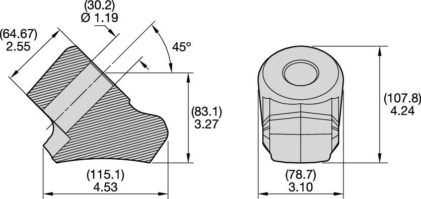 30mm Shank Block