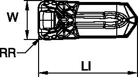 Grooving, and Cut-Off • Carbide insert