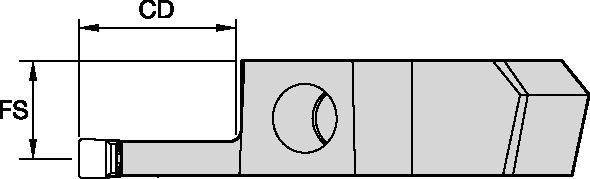 WGCM-S-C • WGC Modular Straight Blade with Coolant