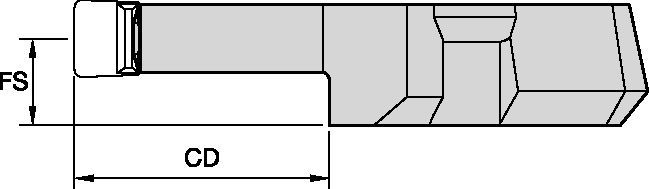 WGCM-S-C • WGC Modular Straight Blade with Coolant