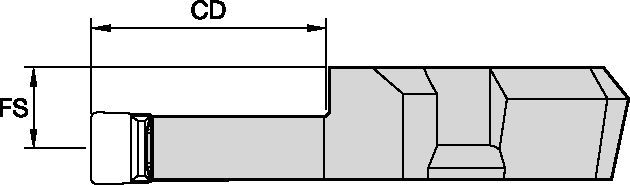 WGCM-S-C • WGC Modular Straight Blade with Coolant