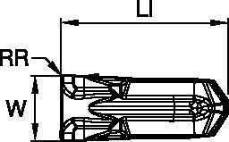 Grooving, and Cut-Off • Carbide insert