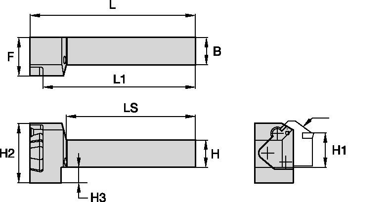 Modular End Mount Toolholders • Metric