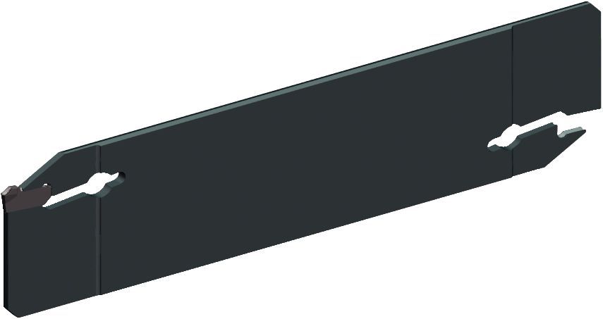 Double-Ended Cut-Off Blade