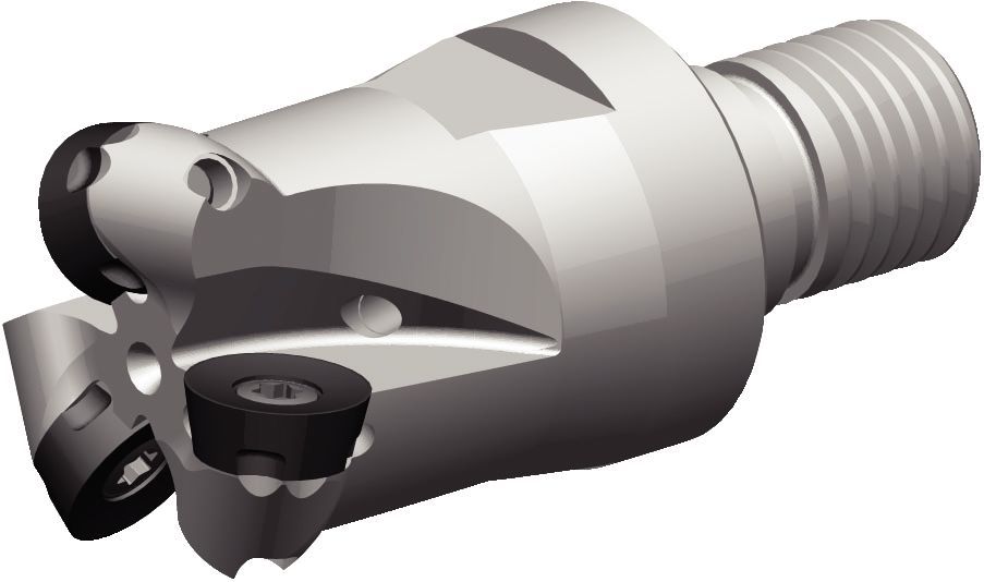 7713VR12 Modularer Kopf aufschraubbar • Mittlere und enge Teilung • Metrisch