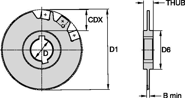 M95 Slotting Mill 123506... 2022649 - WIDIA