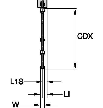 Slot milling cutter for multiple materials.