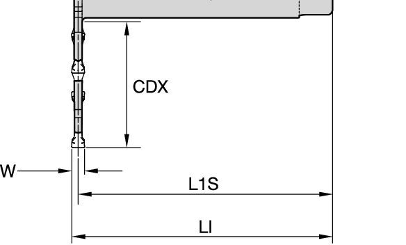 Slot milling cutter for multiple materials.