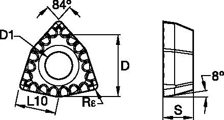 Drill Fix™ DFT™ • Wendeschneidplatten • DS-Geometrie
