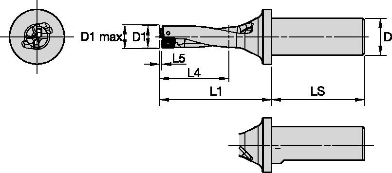 Drill Fix™ DFR™ Werkzeugkörper