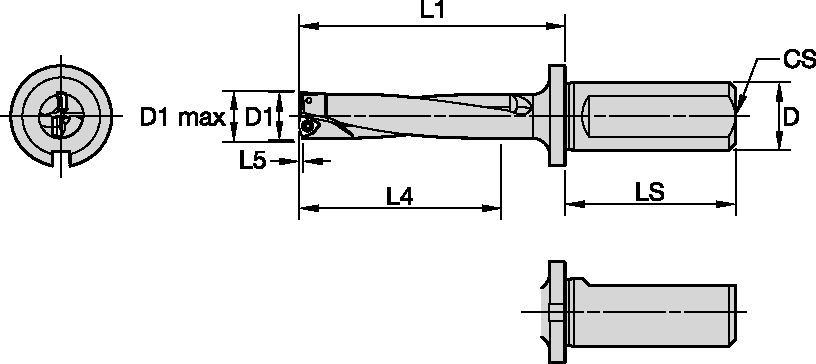 Corpos de broca Drill Fix™ DFSP™