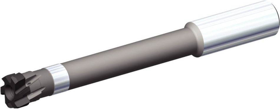 圆盘式铰刀 • 适用于通孔的螺旋排屑槽