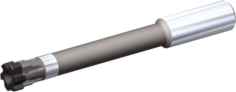 整体焊接铰刀 • 用于盲孔加工的直槽设计
