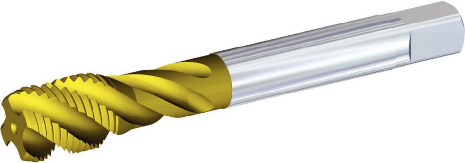 Tarauds HSS-E au pas du gaz ISO à goujures hélicoïdales GOtap™ • Trous borgnes