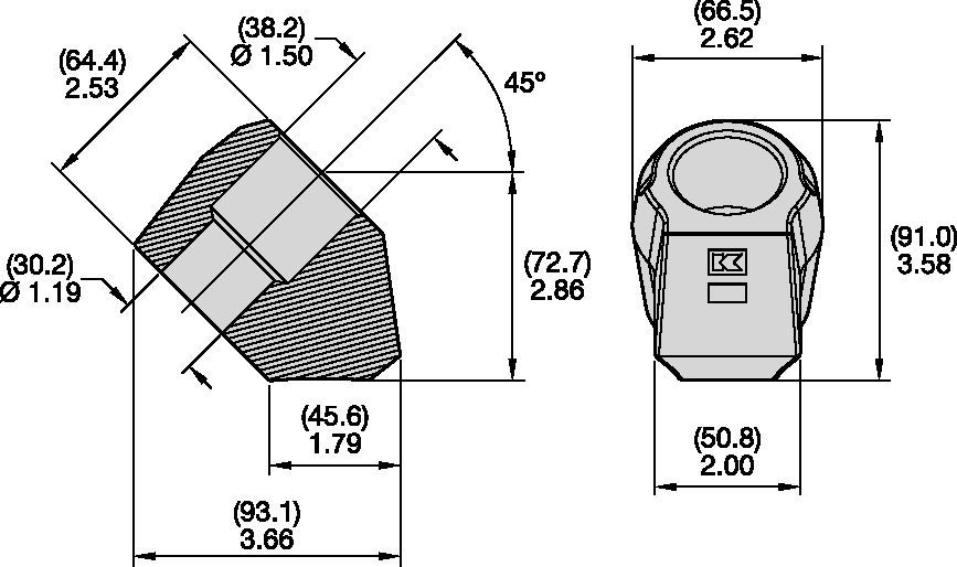 38/30mm Step Shank Blocks