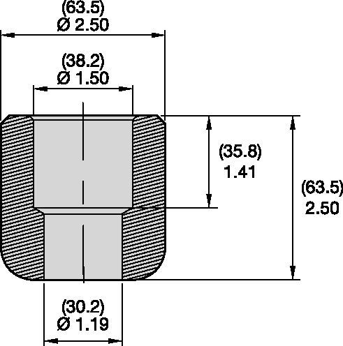 38/30mm Step Shank Blocks