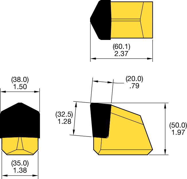 Welding Bar Teeth • KFWT386050NNS