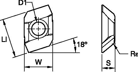 Modular Drills KenTIP™ Step Drills