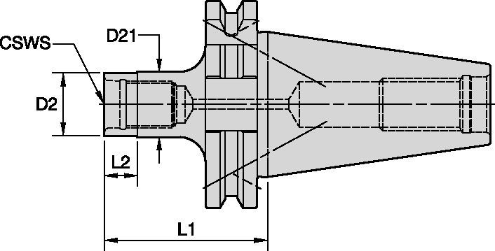 Modulares Schaftfräsen