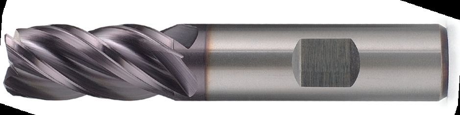 HARVI™ I Solid Carbide End Mill for Roughing and Finishing of High-Temperature Alloys