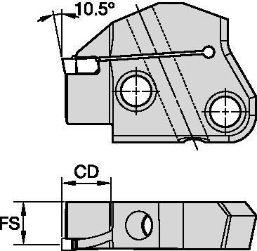 Grooving, and Cut-Off • Internal Sweep A