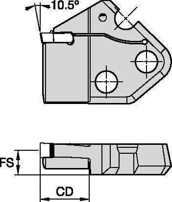 Beyond™ Evolution™ • Modular Blade • Face Grooving • Internal • Through Coolant