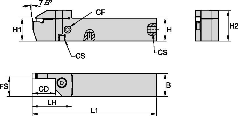 Integral Straight • Inch