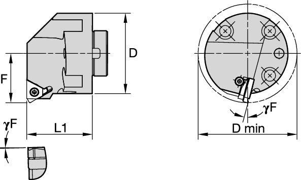 LT Threading Boring Heads