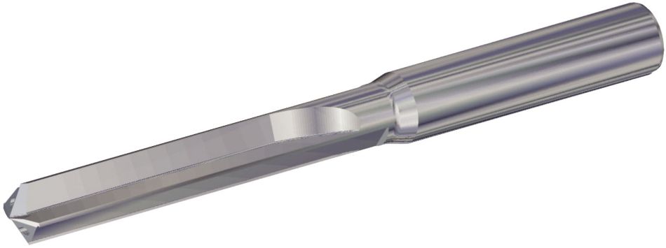 Solid Carbide Drill for Close Tolerances in Gray Cast Iron, Nodular Iron, and Non-Ferrous Materials.